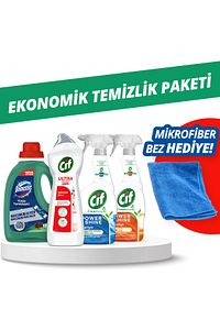 Unilever Ekonomik Temizlik Paketi Mikrofiber Bez Hediye ürün fotoğrafı