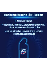 Yoğun Kıvamlı Çamaşır Suyu Dağ Esintisi Maksimum Hijyen 750 ml 6 Adet ürün fotoğrafı