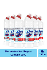 Yoğun Kıvamlı Çamaşır Suyu Kar Beyazı Maksimum Hijyen 750 ml 6 Adet ürün fotoğrafı