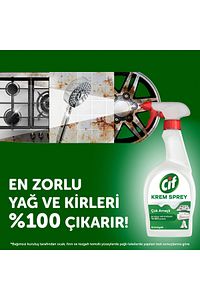 Krem Sprey Çok Amaçlı Yüzey Temizleyici 750 ml X 3adet Mikrofiber Bez ürün fotoğrafı