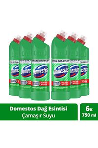 Yoğun Kıvamlı Çamaşır Suyu Dağ Esintisi Maksimum Hijyen 750 ml 6 Adet ürün fotoğrafı