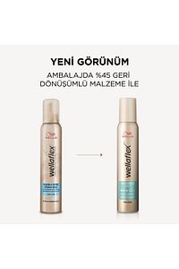 Wellaflex Invisible Hold Görünmez Tutuş Sağlayan Saç Köpüğü Extra Strong Hold 200 ml - 4/5 Hold ürün fotoğrafı