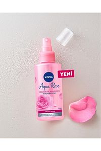 Aqua Rose Organik Gül Suyu Nemlendirici Yüz Sprey 150ml, Makyaj Öncesi ve Makyaj Sonrası Sabitleyici ürün fotoğrafı