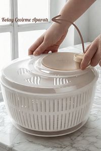 Salata Ve Sebze Kurutucu 5 Litre Salata Kurutucu ürün fotoğrafı