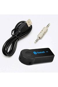 Bluetooth Araç Kiti Bt 350 Aux Çıkışlı Hands-free Telefon Müzik Alıcı ürün fotoğrafı