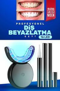 Profesyonel Diş Beyazlatma Seti 16 Led ürün fotoğrafı