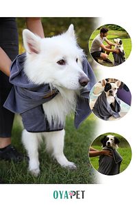 Microlux® Köpek Havlusu 60x90 Cm Kurulama Için Mikrofiber Küçük Ve Orta Irk Süper Su Emici Havlu ürün fotoğrafı
