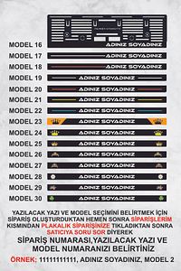 Kişiye Özel Isimli Plakalık 2 Adet Her Araç Için Uygun Plakalık ürün fotoğrafı