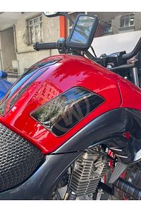 Mondial Drift L Full Tank Pad Set Siyah - Kırmızı ürün fotoğrafı