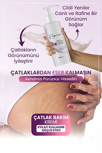 Hamilelik Öncesi Ve Sonrası Selülit Kilo Alıp Vermeden Kaynaklanan Çatlak Bakım Kremi 200 ml ürün fotoğrafı