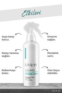 Argan & Kolajen Fön Spreyi - Isıya Ve Güneşe Karşı Koruyucu Saç Spreyi (250 ML) ürün fotoğrafı
