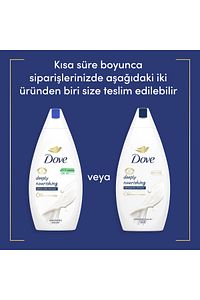 Nemlendirici Duş Jeli Deeply Nourishing 450ml X2 Duş Lifi Hediye ürün fotoğrafı