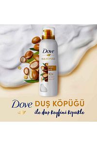 Köpük Duş Jeli Argan Yağı 10 Kat Daha Yoğun Köpüğe Sahip Kremsi Formül 200 ml 1 Adet ürün fotoğrafı
