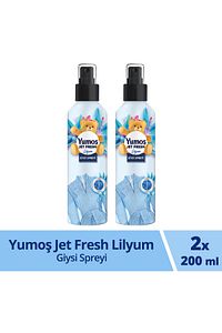 Jet Fresh Giysi Spreyi Lilyum 200 ml 2 Adet ürün fotoğrafı