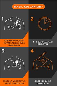 Erkeklere Özel Tüy Dökücü Krem 200 ml ürün fotoğrafı