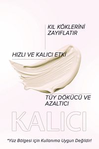 Lazer Etkili Epilasyon Kremi ( Kıl Köklerini Azaltıcı Ve Tüy Dökücü Epilasyon Etkili Krem ) ürün fotoğrafı