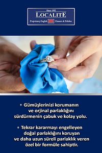 Gümüş Cilası Gümüş Parlatıcısı Extra Parlaklık - 125 ml ürün fotoğrafı