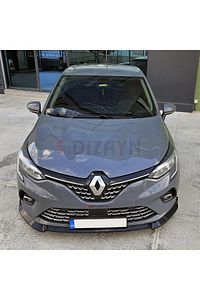 S-dizayn Renault Clio 5 Hb Abs Plastik Ön Tampon Alt Lip 3 Prç. 2019 Üzeri A Kalite Plp3-7027 ürün fotoğrafı
