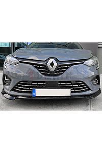 S-dizayn Renault Clio 5 Hb Abs Plastik Ön Tampon Alt Lip 3 Prç. 2019 Üzeri A Kalite Plp3-7027 ürün fotoğrafı