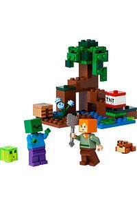® Minecraft® Bataklık Macerası 21240 - 7 Yaş ve Üzeri Çocuklar için Oyuncak Yapım Seti(65 Parça) ürün fotoğrafı