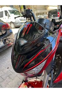 Mondial Drift L Full Tank Pad Set Siyah - Kırmızı ürün fotoğrafı
