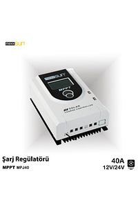 40 Amper Mppt Solar Şarj Kontrol Cihazı Güneş Paneli Regülatörü ürün fotoğrafı