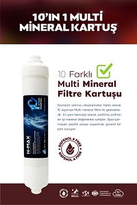 15 Aşama Çelik Tanklı 80 Gpd Membranlı Alkali-mineralli Su Arıtma Cihazı ürün fotoğrafı