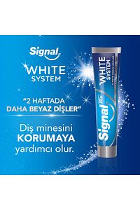 White System Diş Macunu 2 Haftada Daha Beyaz Dişler 75 ml X4 Adet ürün fotoğrafı