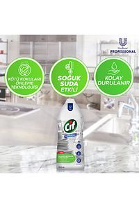Profesyonel Bulaşık Deterjanı Elde Yıkama Yağ Leke Çıkarıcı 1500 ml X3 ürün fotoğrafı
