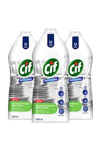 Profesyonel Bulaşık Deterjanı Elde Yıkama Yağ Leke Çıkarıcı 1500 ml X3 ürün fotoğrafı