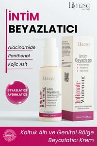 İntim Beyazlatıcı Krem Koltuk Altı ve Genital Bölge İçin Beyazlatıcı Krem 100ml ürün fotoğrafı