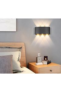 8011 10w Led Aplik Marka Aydınlatma Çift Taraflı Led Dekoratif Duvar Aplik - Gün Işığı ürün fotoğrafı