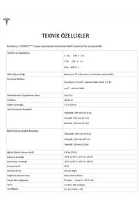 Wall Connector Gen 3 Tip 2 22kw/32a 7,3m Kablolu Elektrikli Araç Şarj Istasyonu ürün fotoğrafı