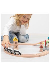 Lillabo Ahşap Oyuncak Tren Seti - 45 Parça ürün fotoğrafı