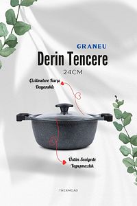Alüminyum Granit Döküm Graneu Model 7 Parça Set Tad7prgrangri, One Size ürün fotoğrafı