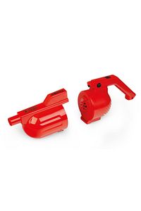 Speedy Pro Dikey Elektrikli Süpürge Torbasız Kullanım 360° Dönebilen Başlık 500w Kırmızı ürün fotoğrafı