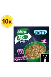 Çabuk Çorba Gececiler Ramen 17g X10 Adet ürün fotoğrafı
