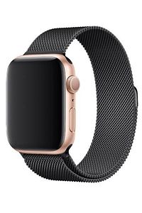 Apple Watch Uyumlu 2 3 4 5 6 7 Se 42 Mm 44 Mm 45 Mm Için Hasır Örgü Metal Milano Kordon Kayış ürün fotoğrafı