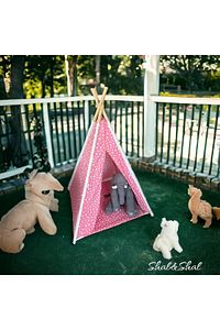 Kızılderili Çocuk Oyun Çadırı Evi Play Tent ( Alt Minder Genişliği 75 Cm) ürün fotoğrafı