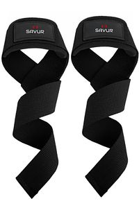 Padded Lifting Straps Siyah Ağırlık Kaldırma Kayışı 2’li ürün fotoğrafı
