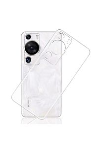 Huawei P60 Pro Uyumlu Şeffaf Silikon Kılıf - Kamera Korumalı Esnek Tam Koruma Kapak ürün fotoğrafı