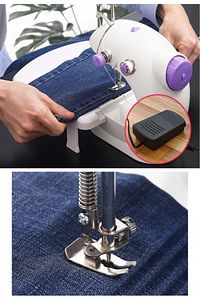 Mini Ev Tipi Dikiş Makinesi ürün fotoğrafı