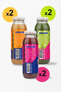 Smoothie Karışık Set, 250ml X 6 Adet ürün fotoğrafı