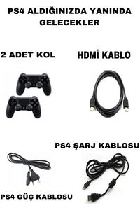 Ps4 Slim 500 Gb - Çift Kol (TEHŞİR ÜRÜN) ürün fotoğrafı