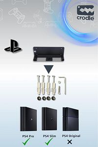 Playstation 4 Duvar Standı Yerden Tasarruf Rahat Hava Akışı Gaming Aksesuar Konsol Tutacağı ürün fotoğrafı