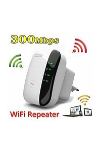 Wifi Repeater Kablosuz Sinyal Güçlendirici Access Point 300mbps ürün fotoğrafı