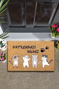 Tatus Özel Tasarım Iç Ve Dış Pvc Kapı Önü Paspasları ürün fotoğrafı