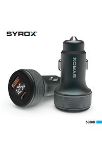 SC30B Araç Çakmaklık Şarj Aleti PD30W, 3.1Amper LCD Ekran ürün fotoğrafı