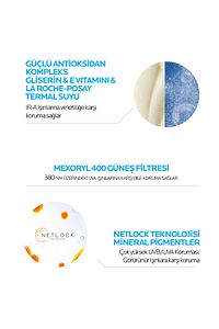 Yüz Cilt Bakım Seti: Anthelios Uvmune Fluid Güneş Kremi SPF50+& Effaclar Yüz Temizleme Jeli ürün fotoğrafı