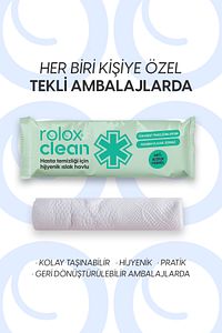 Clean - 50 Paket – Hasta Temizliği Için Hijyenik Islak Havlu ürün fotoğrafı